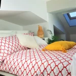 Pachet cearceaf de pat 220x240 cm + 2 fete de perna 50x70 cm Best Cotton Deco 17 - Ranforce color, 100% bumbac - imagine 2