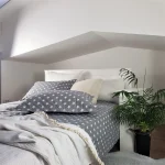 Pachet cearceaf de pat 220x240 cm + 2 fete de perna 50x70 cm Best Cotton Deco 5 - Ranforce color, 100% bumbac - imagine 8