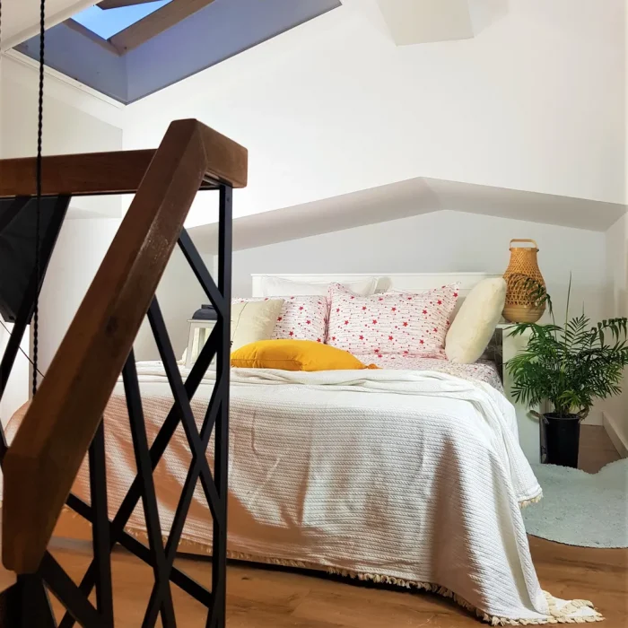 Pachet cearceaf de pat 220x240 cm + 2 fete de perna 50x70 cm Best Cotton Deco 7 - Ranforce color, 100% bumbac - imagine 4