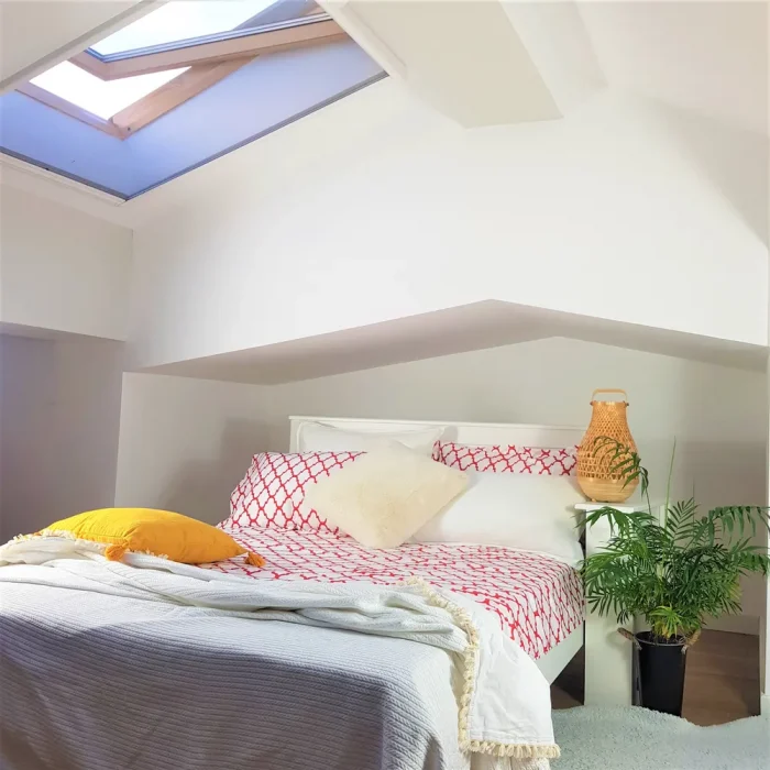 Pachet cearceaf de pat 220x240 cm + 2 fete de perna 50x70 cm Best Cotton Deco 17 - Ranforce color, 100% bumbac - imagine 4