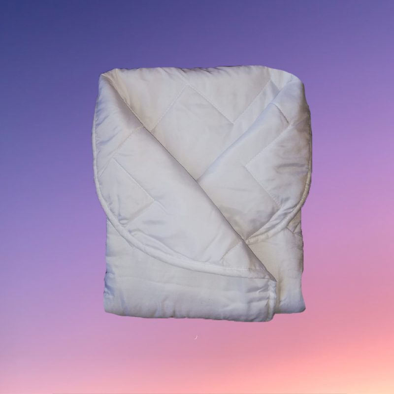 engros-044c pilota matlasata alba pentru copii 100x120cm