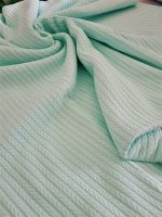 Cuvertura de pat Pique 200x240cm , bumbac 100% - fistic - imagine 4