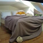 Cuvertura de pat Pique 220x240cm , bumbac 100% - Sand - imagine 2