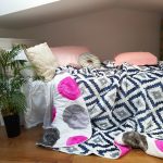 Pilota de vara, matlasata - Fleece, cu 2 fete, 150 g/mp, umplutura fibre naturale, Caro - imagine 5