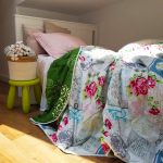 Pilota de vara, matlasata - cu 2 fete, 150 gr/mp, imprimata, umplutura puf siliconizat, Rosses - imagine 3