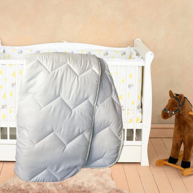 engros-pilota alba de iarna pentru copii 100x120cm