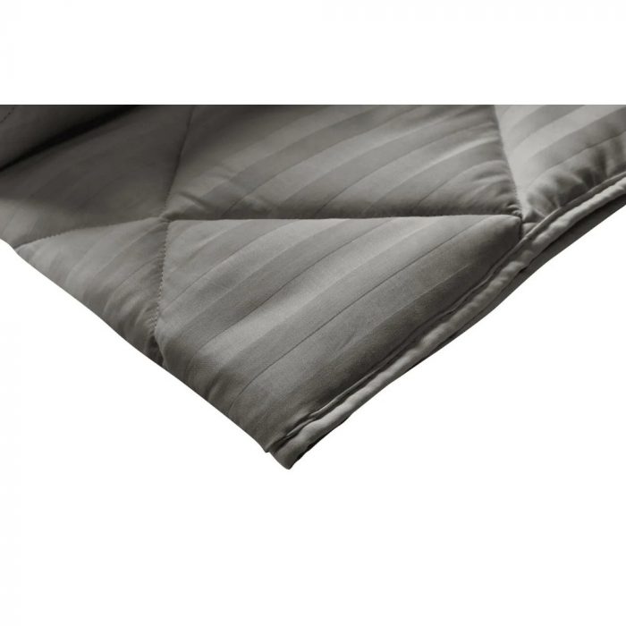 Pilota de iarna calduroasa cu umplutura fibra de bambus – 2200gr – 200x220cm, Gri - imagine 4