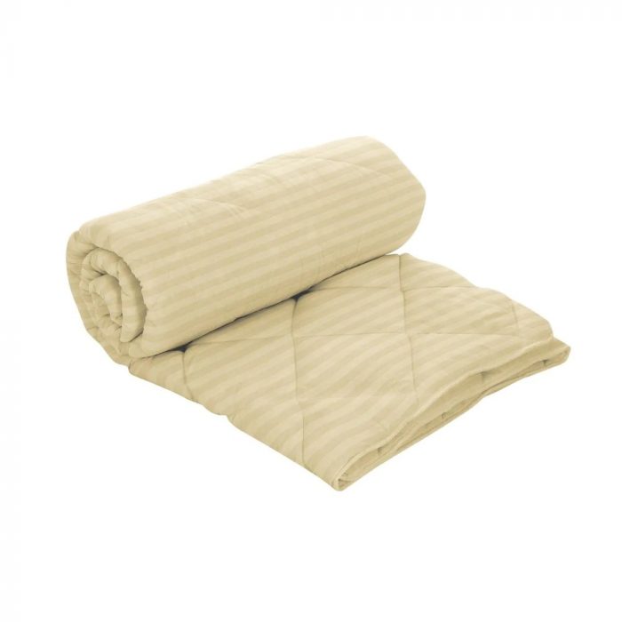 Pilota de iarna calduroasa cu umplutura fibra de bambus – 2200gr – 200x220cm, Bej - imagine 3