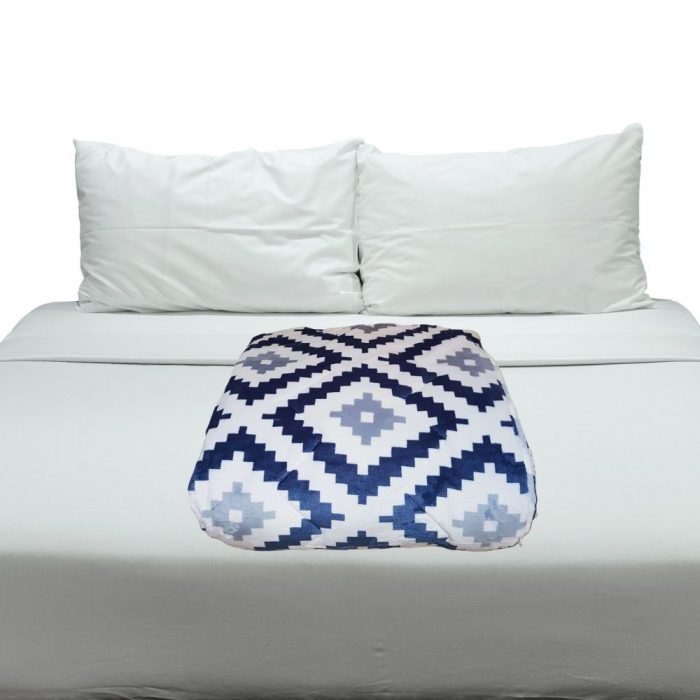 Pilota matlasata, cocolino, 575gr/mp, 180x200 cm, model zigzag - imagine 5