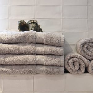 engros Pachet 2 prosoape baie Best Cotton - 100% bumbac, 50x90 cm, mov cu perle 3 engros-lazy