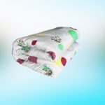 Pilota matlasata, cu doua fete, pentru bebelusi - 100x120cm  P016P - imagine 2