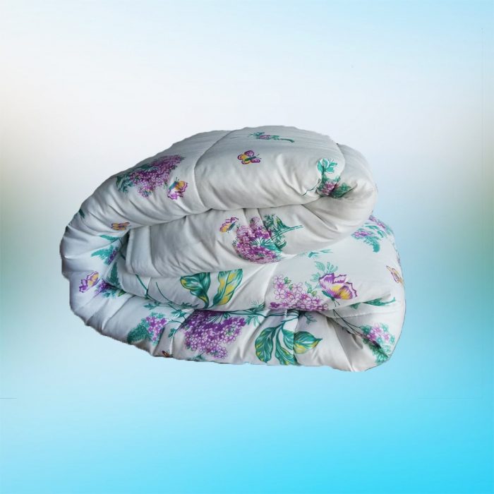 Pilota matlasata colorata 300gr/mp - 200x220cm - PP98 LAVANDA - imagine 3