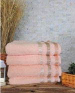 Prosop baie pentru maini - Ingie orange - 100% bumbac, 30x50 cm - imagine 3