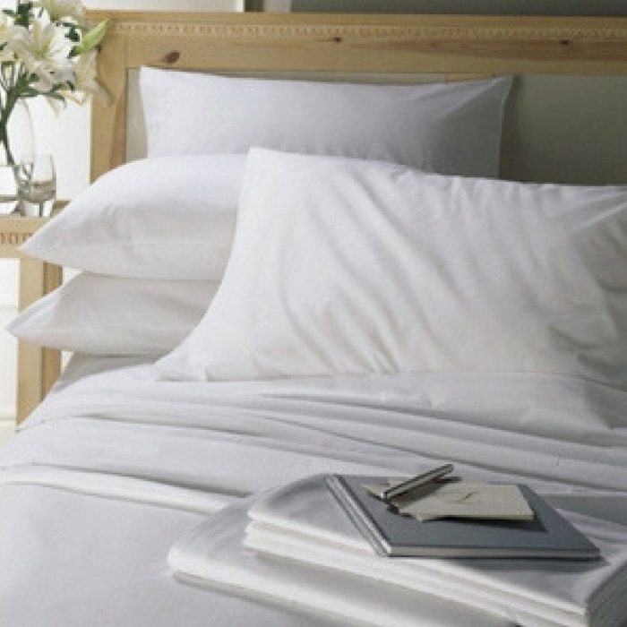 Set 2 fete de perna Ranforce LA-VIVA, Alb 70% bumbac+30% poliester - imagine 2