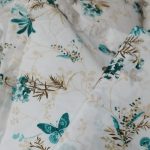 Lenjerie de pat 2 persoane, 60% bumbac, 40% poliester, ranforce La-VIVA, decor floral 03 - imagine 2