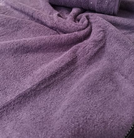 engros-Set 2 prosoape baie dimensiunea 70x140cm Bathroom Home Colection Purple b