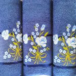 Set 3 prosoape baie - 2 bucati 50x90 cm + 1 bucata 70x140 cm , bumbac 100%  Spa Edition - 125