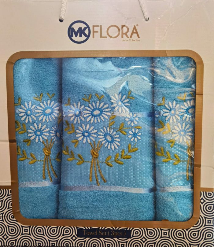 Set 3 prosoape baie - 2 bucati 50x90 cm + 1 bucata 70x140 cm , bumbac 100%  Spa Edition - 120 - imagine 2