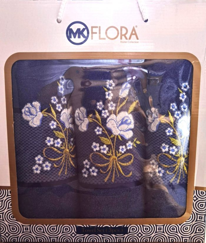 Set 3 prosoape baie - 2 bucati 50x90 cm + 1 bucata 70x140 cm , bumbac 100%  Spa Edition - 125 - imagine 2