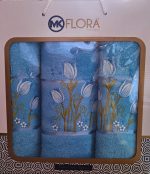 Set 3 prosoape baie - 2 bucati 50x90 cm + 1 bucata 70x140 cm , bumbac 100%  Spa Edition - 121 - imagine 2