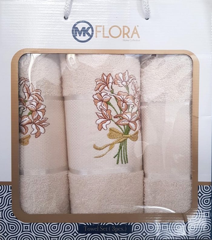 Set 3 prosoape baie - 2 bucati 50x90 cm + 1 bucata 70x140 cm , bumbac 100%  Spa Edition - 202 - imagine 2