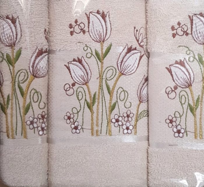 Set 3 prosoape baie - 2 bucati 50x90 cm + 1 bucata 70x140 cm , bumbac 100%  Spa Edition - 204 - imagine 2