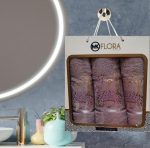 Set 3 prosoape baie - 2 bucati 50x90 cm + 1 bucata 70x140 cm , bumbac 100%  Spa Edition - 103