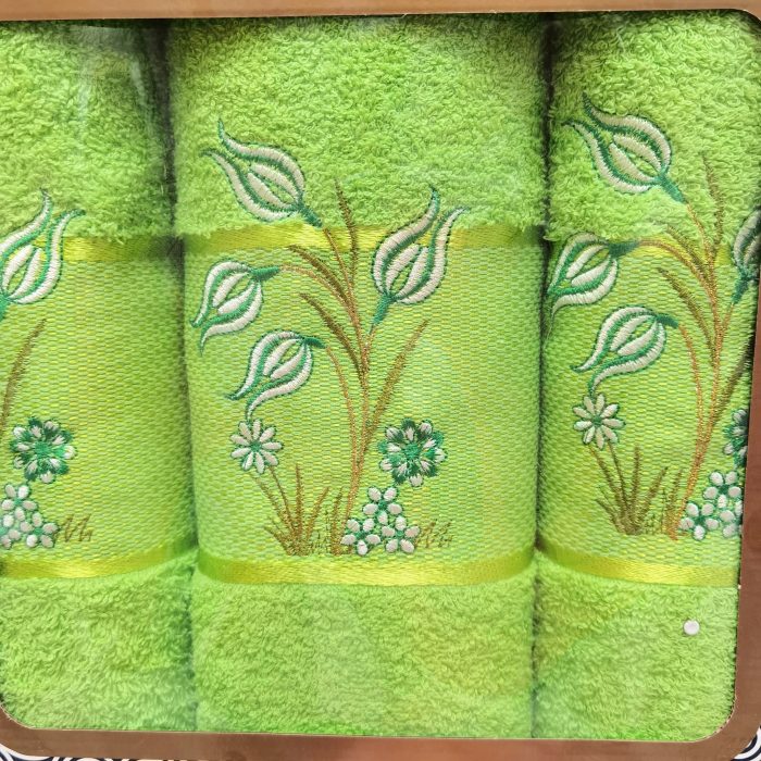 Set 3 prosoape baie - 2 bucati 50x90 cm + 1 bucata 70x140 cm , bumbac 100%  Spa Edition - 102 - imagine 2