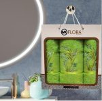 Set 3 prosoape baie - 2 bucati 50x90 cm + 1 bucata 70x140 cm , bumbac 100%  Spa Edition - 102