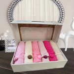 Set 6 prosoape 50x90cm ,cu ciucuri, bumbac 100% , Bavaro Home Colection 015