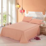 Cearceaf de pat Olandina , bumbac 100% 220x240cm -cappuccino