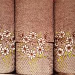 Set 3 prosoape baie - 2 bucati 50x90 cm + 1 bucata 70x140 cm , bumbac 100%  Spa Edition - 109