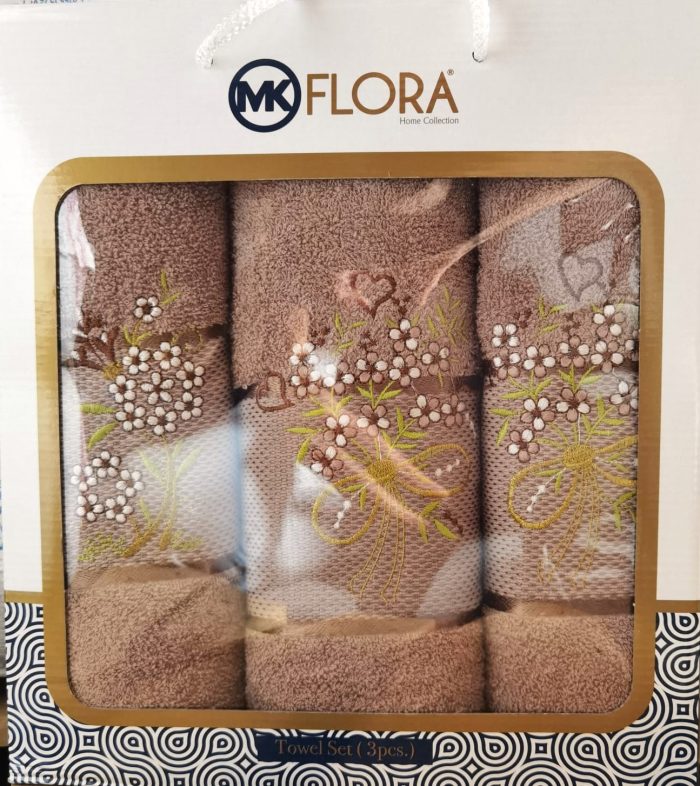 Set 3 prosoape baie - 2 bucati 50x90 cm + 1 bucata 70x140 cm , bumbac 100%  Spa Edition - 110 - imagine 2