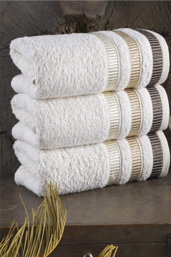 Set 4 prosoape Ingie 50x85cm - yvoire - imagine 2