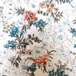 Lenjerie de pat 2 persoane, 60% bumbac, 40% poliester, ranforce La-VIVA, decor floral 12 - imagine 2