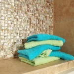 Pachet 6 prosoape baie pentru maini, 30x50 cm, 100% bumbac, verde si tourquoise