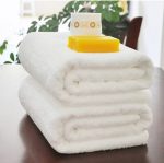 Pachet 6 Prosoape bumbac,alb, fara bordura 50x90cm-450gr/mp - imagine 11