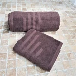 Prosop maro bumbac 100% SPA - Edition 1, dimensiune 50x70 cm (pentru picioare) - imagine 4