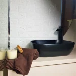 Prosop maro bumbac 100% SPA - Edition 1, dimensiune 70x140 cm