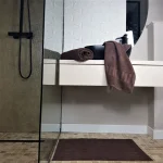 Prosop maro bumbac 100% SPA - Edition 2, dimensiune 50x70 cm (pentru picioare) - imagine 4