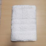 Prosop de baie Bianca - Hotel, cu model - 70x140 cm - 100% bumbac, 450 g/mp, alb, 16 - imagine 2