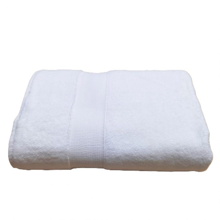 Prosop de baie Bianca - Hotel, cu model - 70x140 cm - 100% bumbac, 450 g/mp, alb, 12 - imagine 2