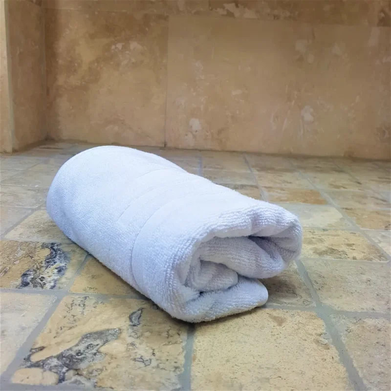 engros-prosop baie alb vivo2 bumbac jacquard alb 12