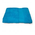 Prosop baie Rise Jacquard, 100% bumbac, 500g/mp - Turquoise - imagine 5