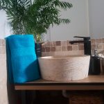 Prosop baie Rise Jacquard, 100% bumbac, 500g/mp - Turquoise - imagine 4