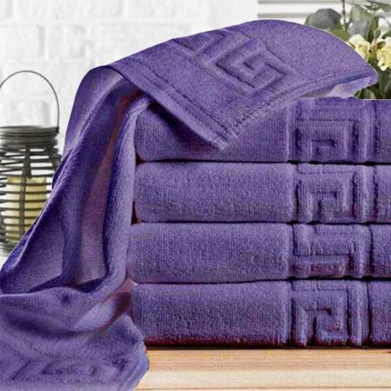 engros-prosop baie greek border de culoare mov