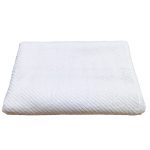 Prosop de baie Bianca - Hotel, cu model - 70x140 cm - 100% bumbac, 450 g/mp, alb, 14 - imagine 2