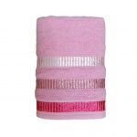 Set 4 prosoape Ingie 50x85cm - roz