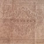 Prosop baie 100% bumbac, jacquard, dimensiune 50x70 cm (pentru picioare), cappuccino - imagine 2