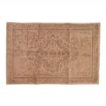 Prosop baie 100% bumbac, jacquard, dimensiune 50x70 cm (pentru picioare), cappuccino